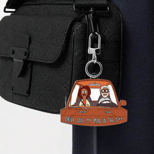 Personalized Gifts For Couple Keychain, Drive Safe [Custom Nickname] 03qhti050225hg - Keychains - GoDuckee