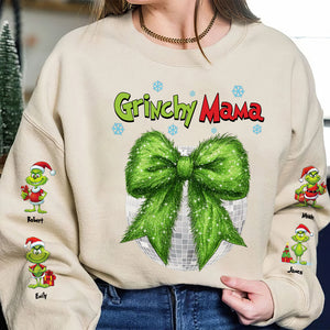 Personalized Gifts For Mom, Christmas Sweatshirt 02XQTI300924 - AOP Products - GoDuckee