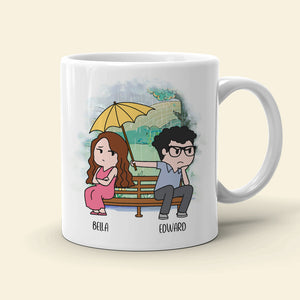 I Love You More Than You Sulk Me - Personalized Funny Couple Mug - Gift For Couple - Coffee Mug - GoDuckee