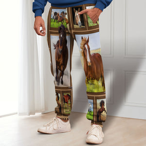 Personalized Gifts For Horse Lover Sweatpants 052qhti030125 - Shorts and Pants - GoDuckee