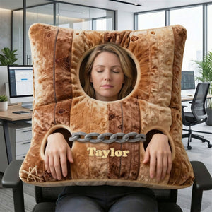 Office Worker Fun Pillory Pillow, Personalized Gifts For Coworker 02qhti131225 - Pillow - GoDuckee