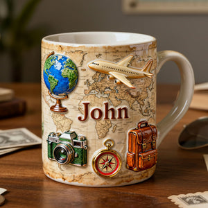 Travel Mug - Personalized Gifts For Travel Lovers 02hyti070126 - Coffee Mug - GoDuckee