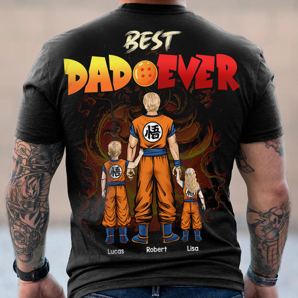 Personalized Gifts For Dad Shirt 04HUTI230524HH Father's Day GRE2005 - 2D Shirts - GoDuckee