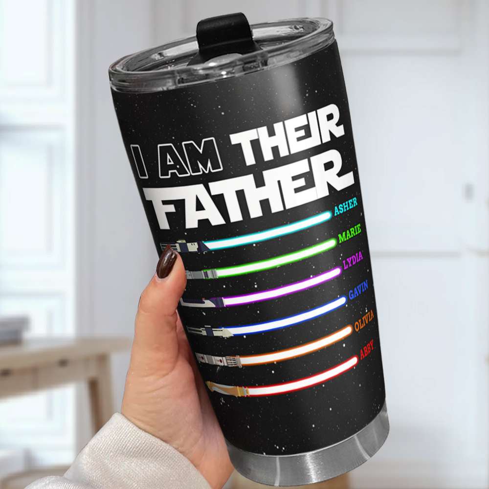 I Am Their Father, Personalized Tumbler 03DTDT290523 - Tumbler Cup - GoDuckee