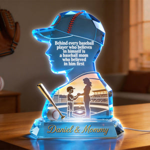 Proud Baseball Mom Light Box Personalized Gifts For Mom 02PGTI090426 - Light Box - GoDuckee