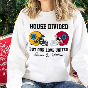 Personalized Gifts For American Football Lovers Couple Shirt 05huti151024 - Shirts - GoDuckee