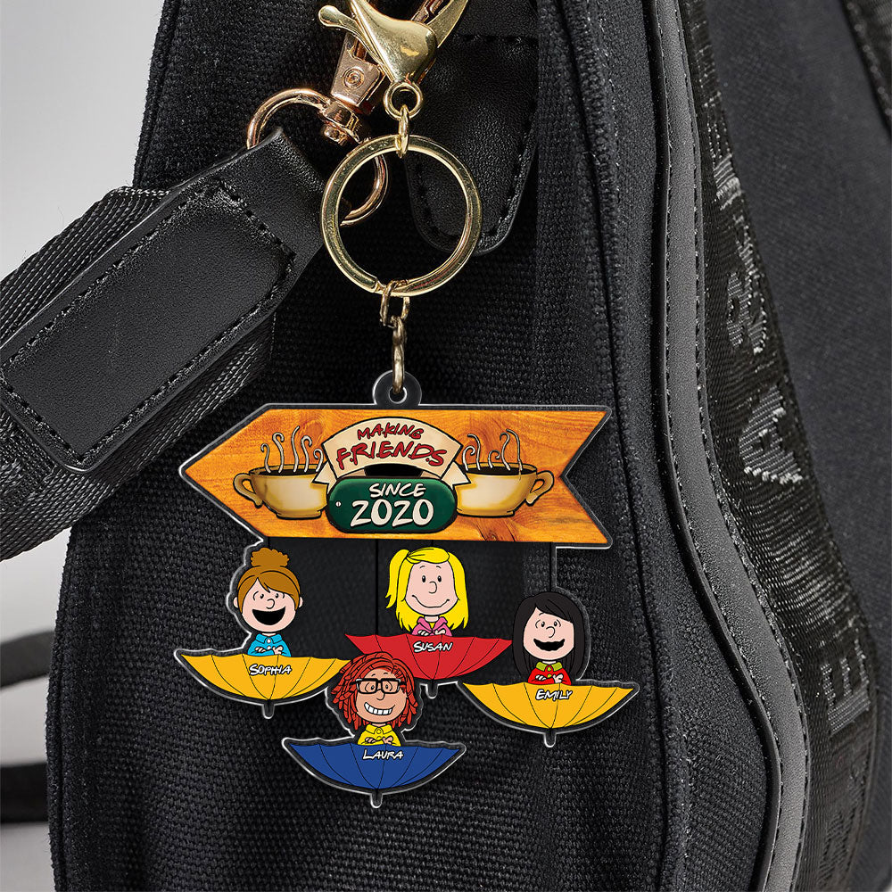 Personalized Gifts For Friends Keychain 01ohti100125 - Keychains - GoDuckee