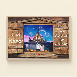 I'm Yours No Returns Or Refunds 02ACDT220323TM Personalized Canvas Poster, Gifts For Couple - Poster & Canvas - GoDuckee