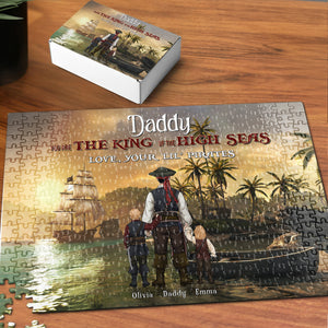 Personalized Gifts For Dad Jigsaw Puzzle 02qhdc130524pa Father's Day - Jigsaw Puzzles - GoDuckee