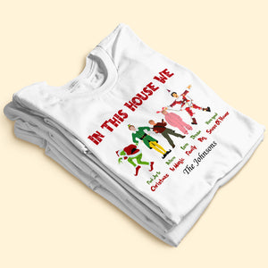 Personalized Gifts For Family Shirt, Classic Christmas Movies 01qhti251024 - Shirts - GoDuckee