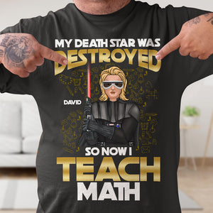 Now I Teach Math 03NADT100723TM Personalized Shirt, Gifts For Teacher - Shirts - GoDuckee