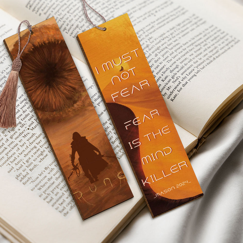 Personalized Gifts For Book Lovers Wooden Bookmark 01HUMH110324 - Bookmarks - GoDuckee