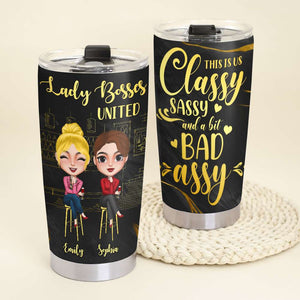 This Is Us, Personalized Tumbler, Lady Bosses United, Gifts For Besties - Tumbler Cup - GoDuckee