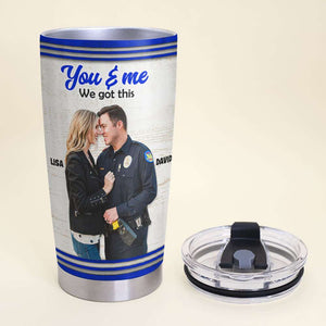 The Love Of My Life, Personalized Tumbler, Gifts For Couple - Tumbler Cup - GoDuckee