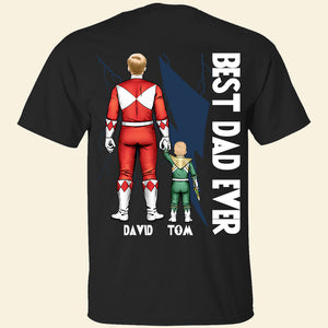 The Legend Dad And Children Personalized Tshirt, Hoodie, Sweatshirt 02QHDT020523 - Shirts - GoDuckee