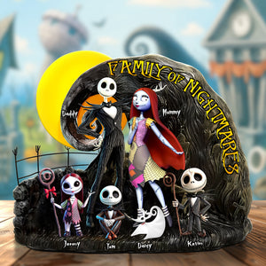 Horror Family Plaque - Personalized Gifts For Family 05ohti160425 - Shaped Plaques - GoDuckee