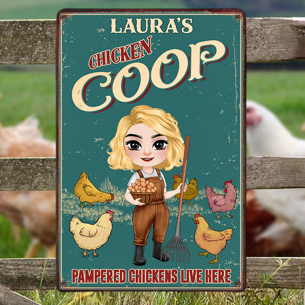 Personalized Gifts For Farmer Metal Sign 03nati140325 - Metal Signs - GoDuckee