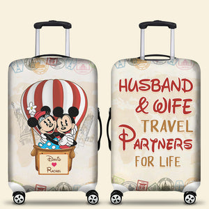 Travel Couple 06DNTI260423 Personalized Luggage Cover - Tote Bag - GoDuckee