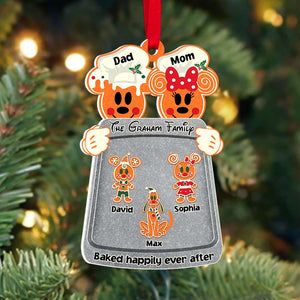 Family - Baked Happily Ever After 01HTDT271023 Personalized Ornament, Gifts For Family - Ornament - GoDuckee