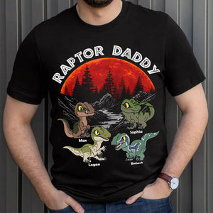Raptor Daddy, Personalized Shirt, Gift For Dads 03huti290523 - Shirts - GoDuckee