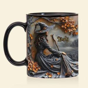 Personalized Gifts For Witch Black Mug 03NATI160824 - Coffee Mug - GoDuckee