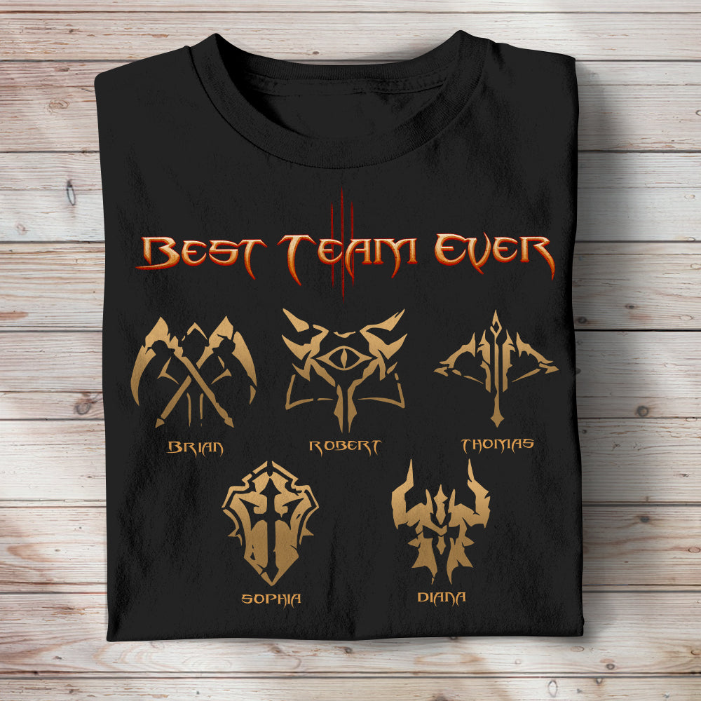 Best Team Ever, Personalized T-shirt Hoodie Sweatshirt Gift For Friend 04QHDT160623 - Shirts - GoDuckee