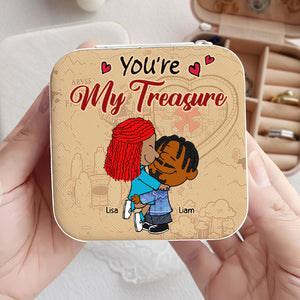 Personalized Gifts For Couple Jewelry Box 01kati231224hg - Jewelry Box - GoDuckee