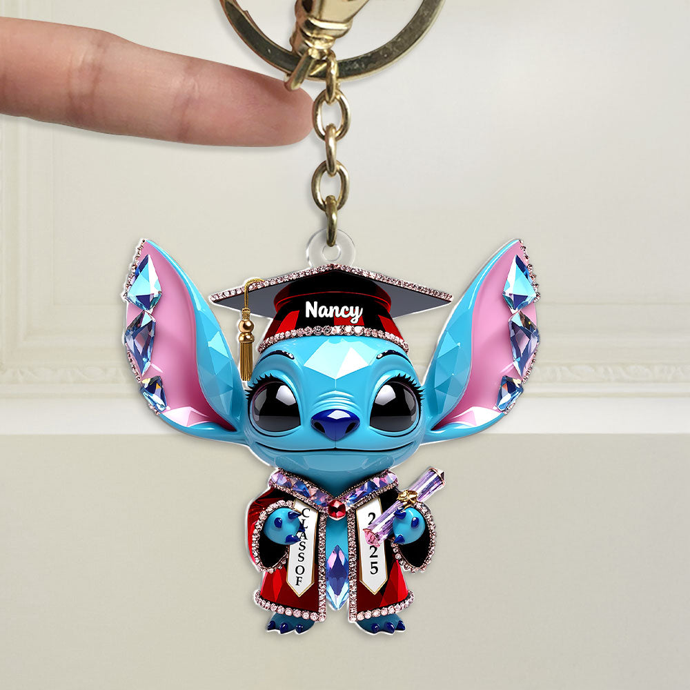 Graduation Acrylic Keychain - Personalized Gifts For Graduates 03NATI220425 - Keychains - GoDuckee