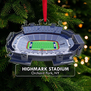 Personalized Gifts For American Football Fan Ornament, Football Stadium Field Ornament 03qhti161024 - Ornament - GoDuckee