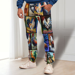 Personalized Gifts For Chicken Lover Sweatpants, Rooster Art 05qhti261224 - Shorts and Pants - GoDuckee
