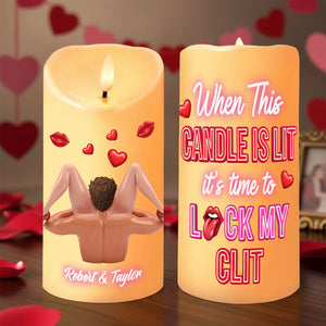 Naughty Couple LED Candle - Personalized Gifts For Couple 03ohti281125 - Led Candle - GoDuckee