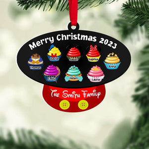 Merry Christmas Cupcakes, Personalized Ornament, Gifts For Family 01TODT281023 - Ornament - GoDuckee