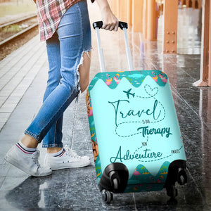 Custom Photo Gifts For Couple Luggage Cover 01KADC030724 - Luggage Covers - GoDuckee