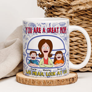 Mom Coffee Mug - Personalized Gifts For Mom 01nati030425hg - Coffee Mug - GoDuckee