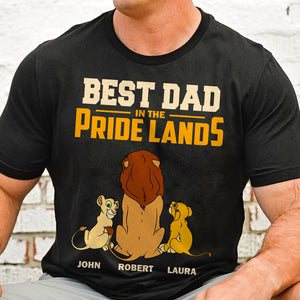 The Best Dad King Land, Father's Day Gift 06HUDT240523 Personalized Shirt Hoodie Sweatshirt - Shirts - GoDuckee