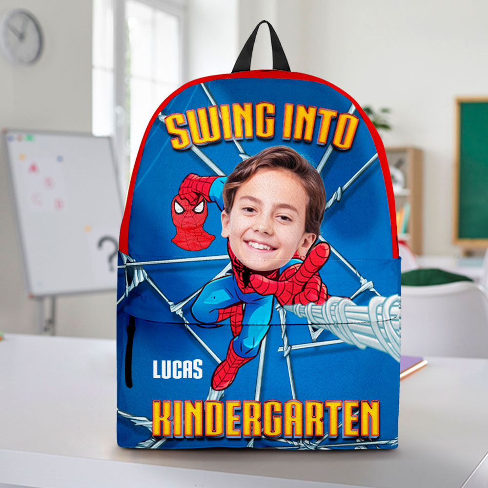 Swing Into Kindergarten ZM-DX-01QHTI160623 Custom Photo Backpack - Backpack - GoDuckee