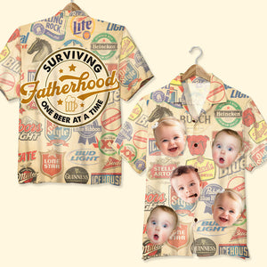 Custom Photo Gifts For Dad Hawaiian Shirt 05ohti300524 Father's Day - Hawaiian Shirts - GoDuckee