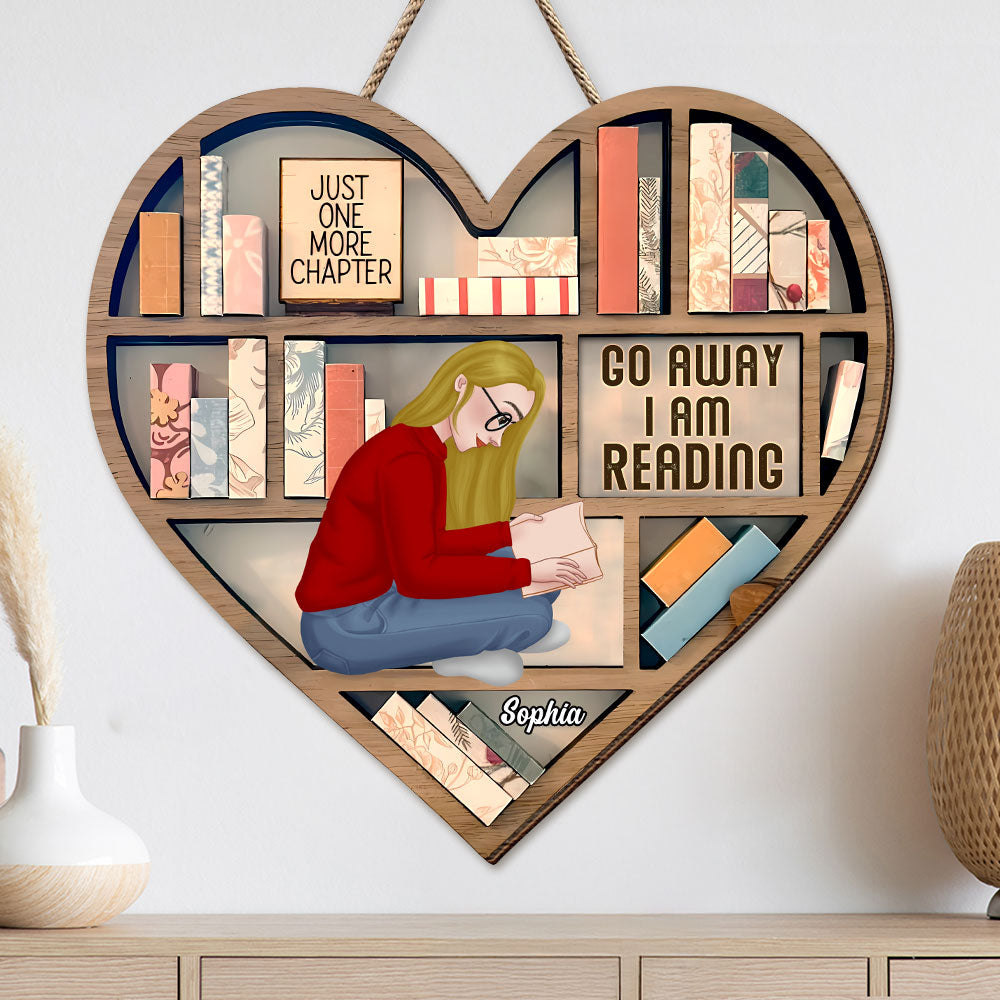 Personalized Gifts For Reading Lover Wood Sign 04kati111224hg - Wood Sign - GoDuckee