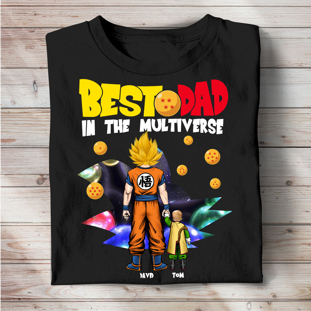 Best Dad In The Multiverse-01dtdt300523hh Personalized Shirt - Shirts - GoDuckee