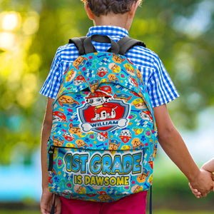 Cute Back To School Backpack - Personalized Gifts For Kids 01huti170625 - Backpack - GoDuckee