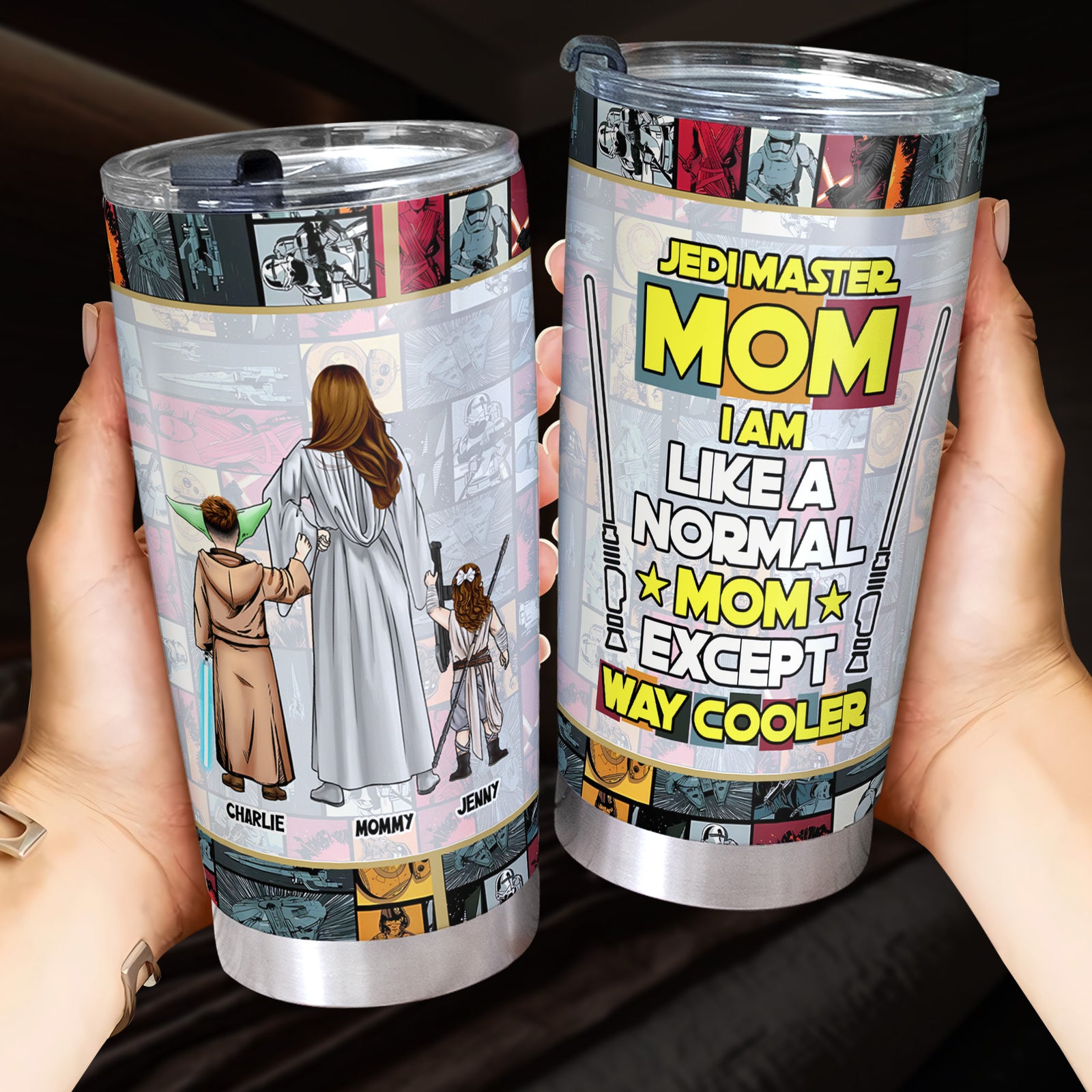 Personalized Gifts For Master Mom Tumbler 02tgti190325hg - Tumbler Cup - GoDuckee