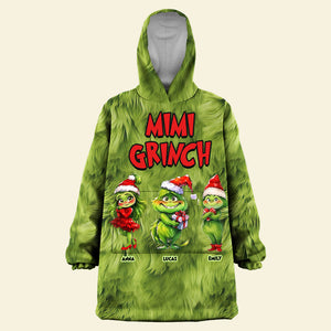 Gift For Family, Personanlized Oversized Hoodie, Green Kids Hoodie, Christmas Gift 03HTTI161123 - AOP Products - GoDuckee