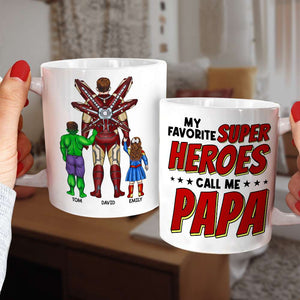 Call Me Papa 04ACDT170523TM Personalized Mug, Gift For Dad - Coffee Mug - GoDuckee