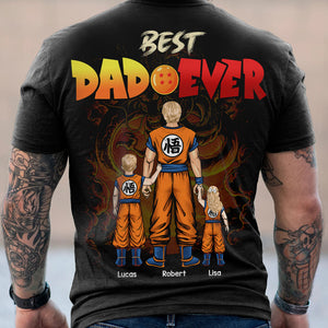 Personalized Gifts For Father Shirt Best Dad Ever 022HUTI020424HH GRER2005 - 2D Shirts - GoDuckee