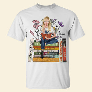Book Title, Personalized Shirt, Gifts For Book Lover 01HUDT270623TM - Shirts - GoDuckee