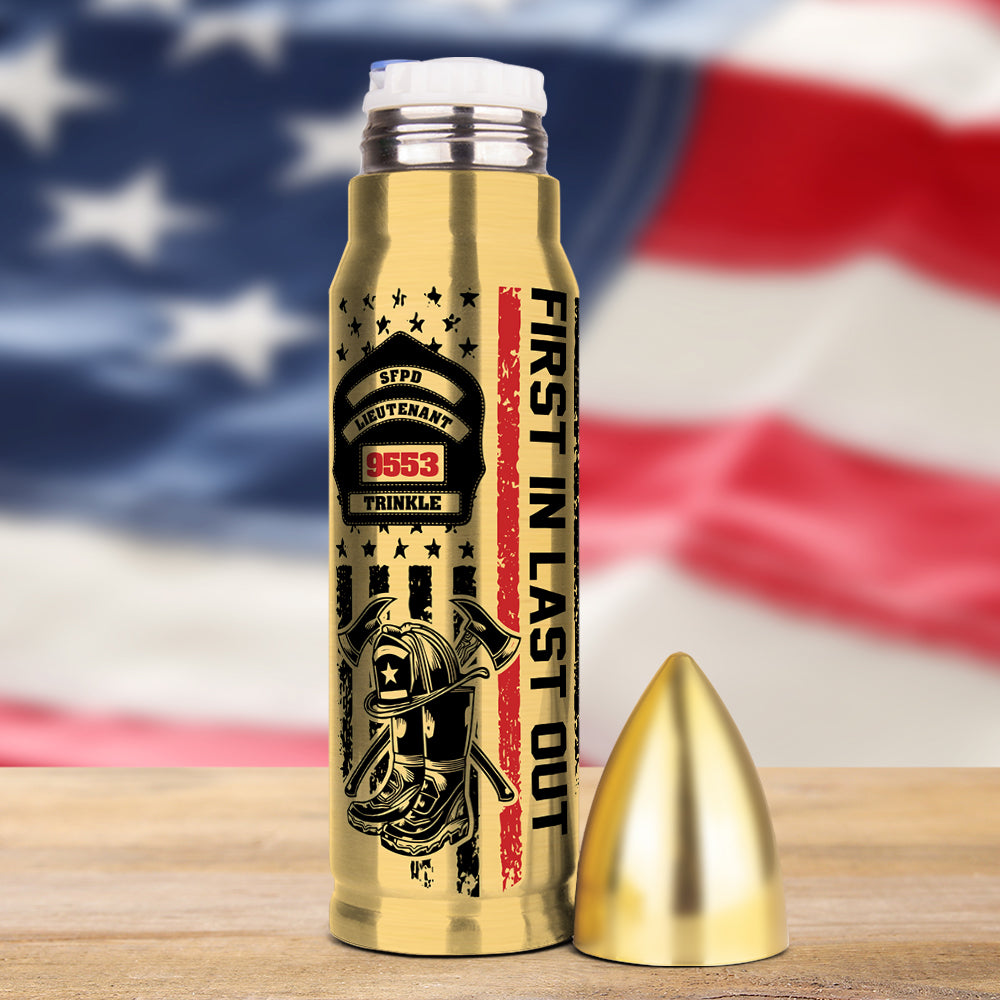 First In Last Out 06QHDT090623 Personalized Family Bullet Tumbler - Water Bottles - GoDuckee