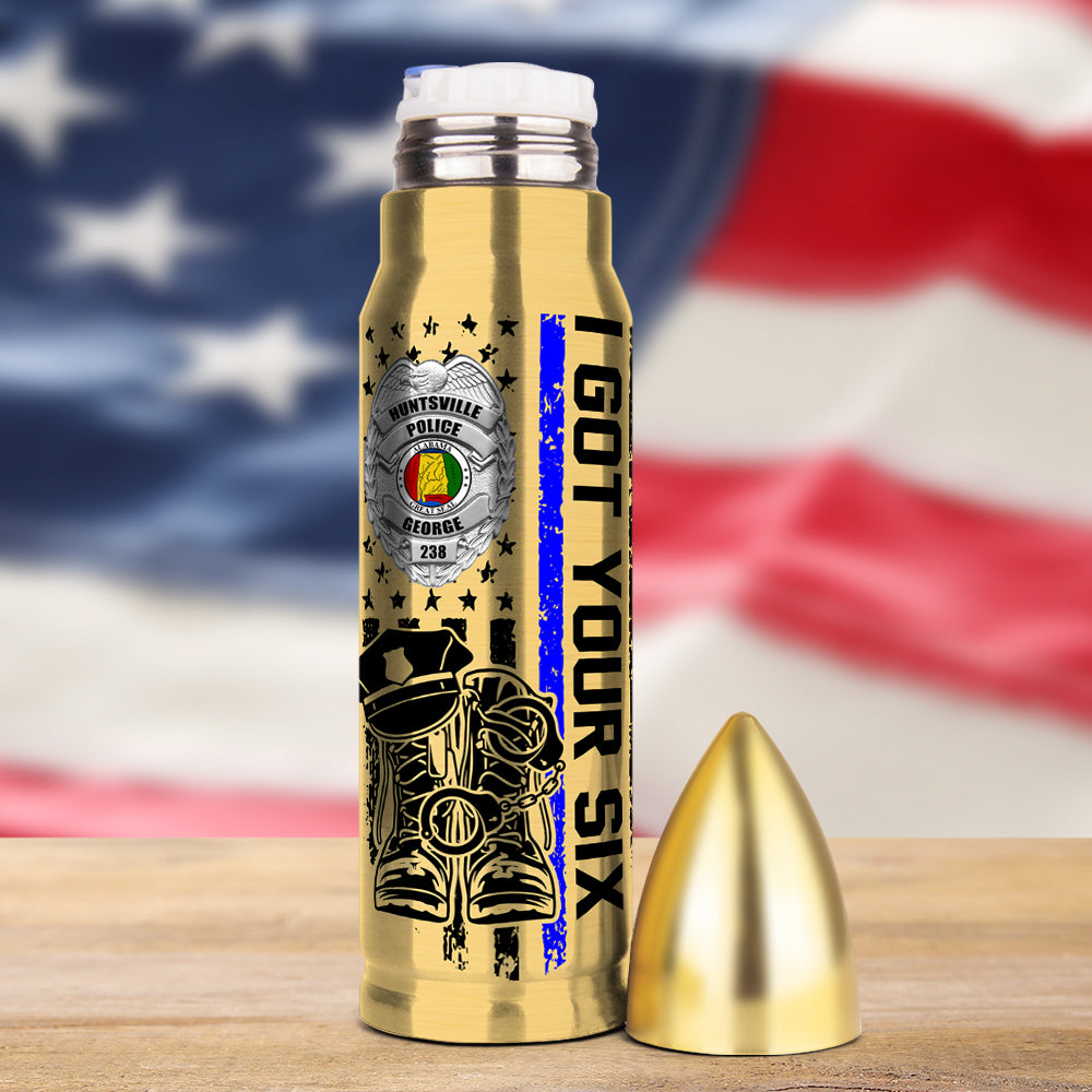 I Got Your Six 05QHDT090623 Personalized Family Bullet Tumbler - Water Bottles - GoDuckee