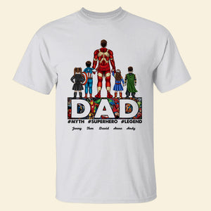 Myth Legend Dad TT-03HULI250423TM Personalized Shirt - Shirts - GoDuckee