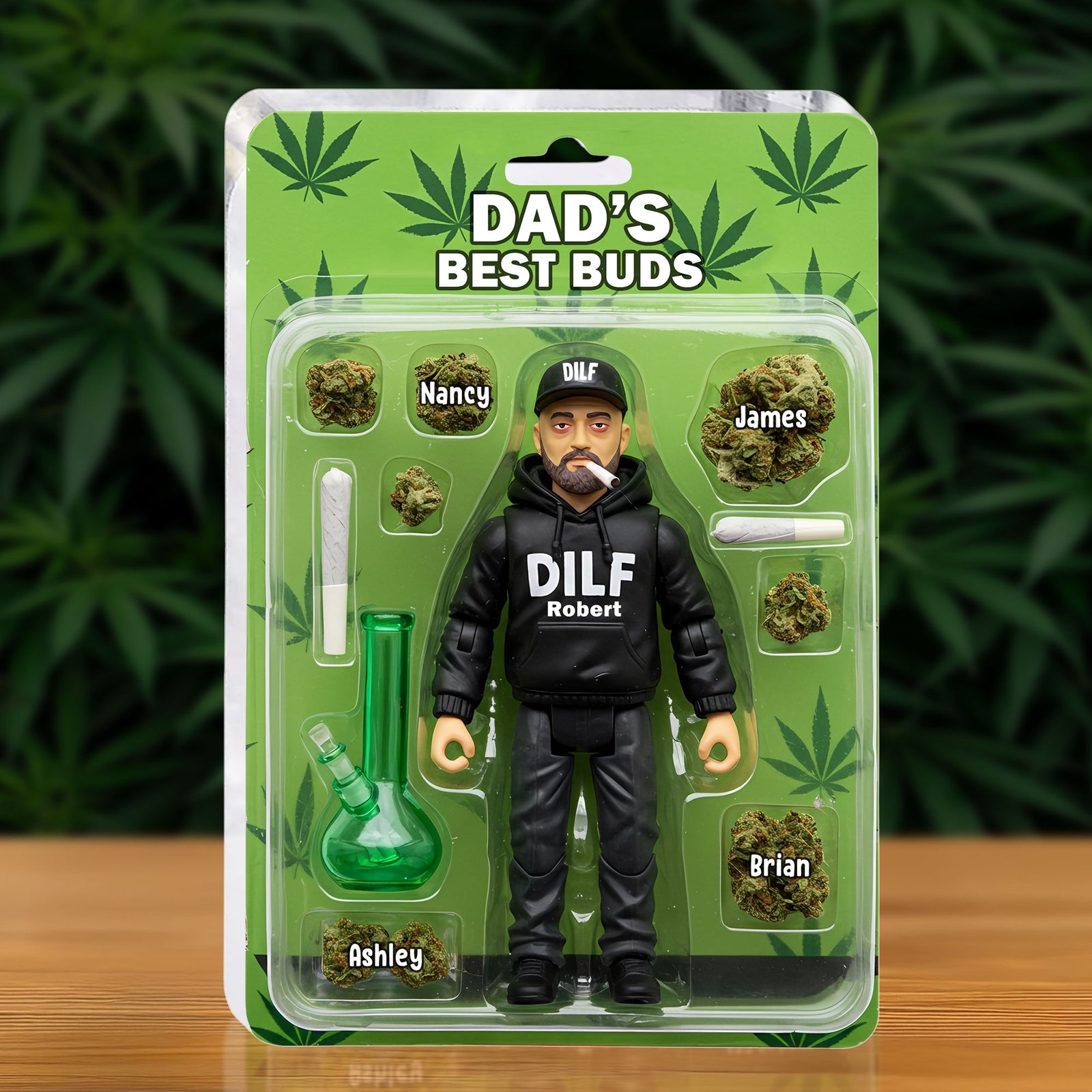 Bud Dad Plaque - Personalized Gifts For Dad 05qhti280425 - Shaped Plaques - GoDuckee