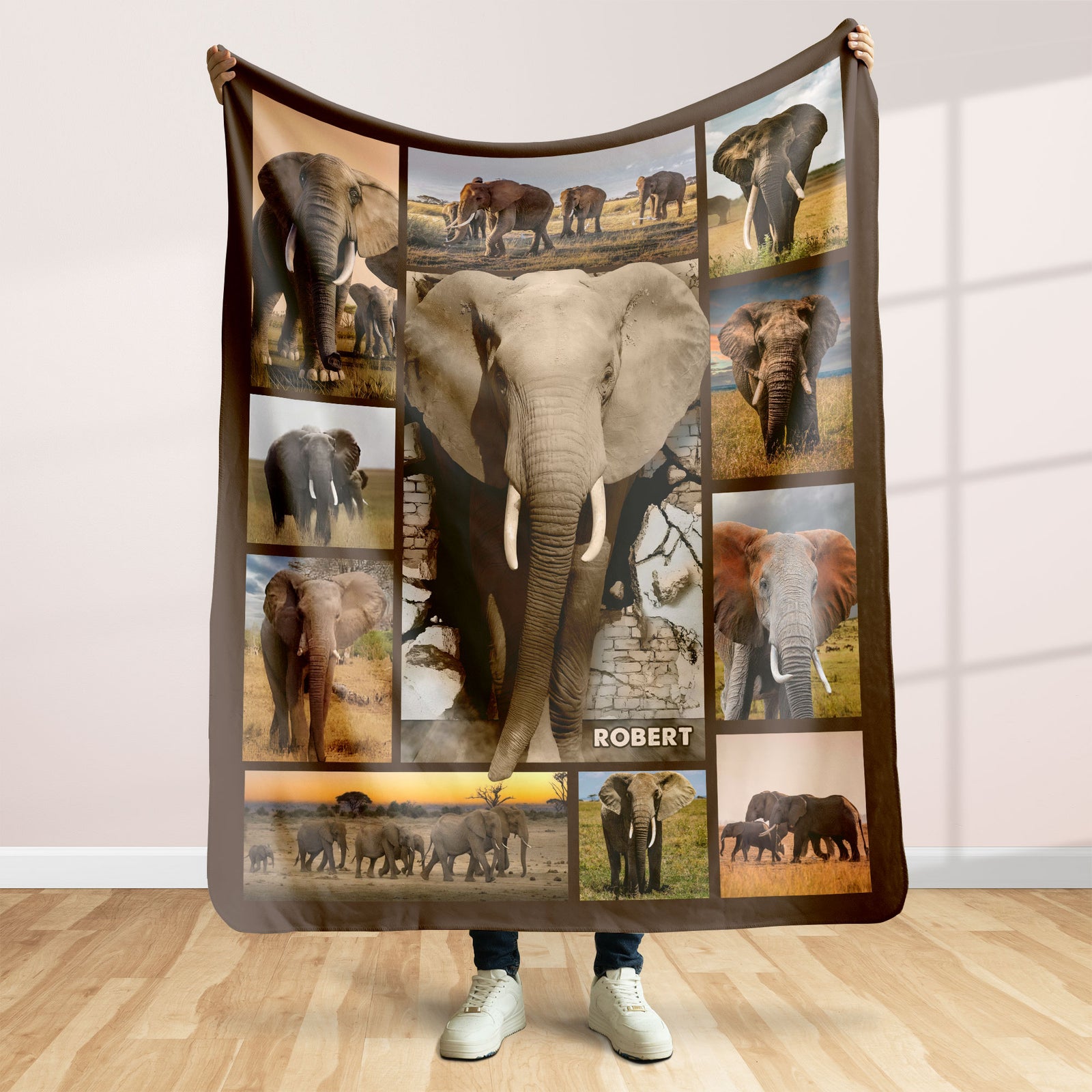 Personalized Gifts For Elephant Lover Blanket 011qhti311224 - Blanket - GoDuckee